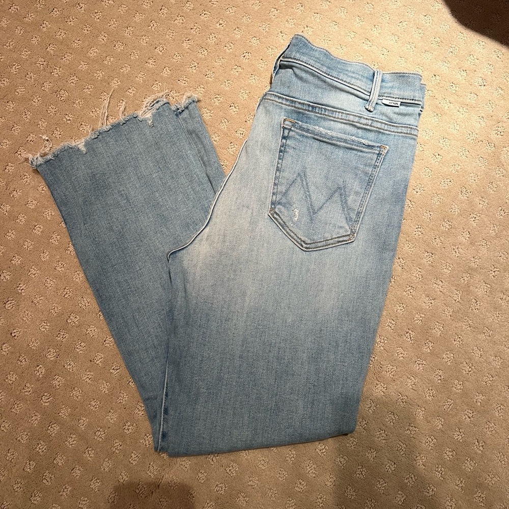 MOTHER Jeans The Hustler Ankle Chew
